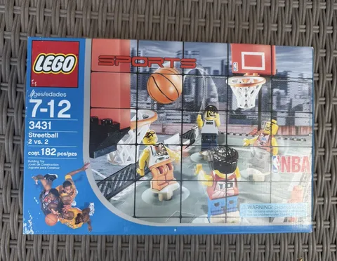 LEGO Sports NBA Basketball Street Ball 2 vs 2 Set 3431 182 pcs Ages 7-12