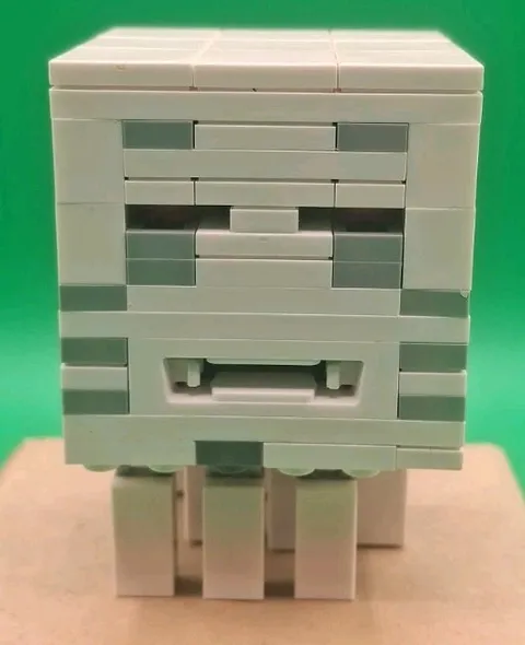 Lego Ghast Minifigure Brick Built Minecraft 22143 21255