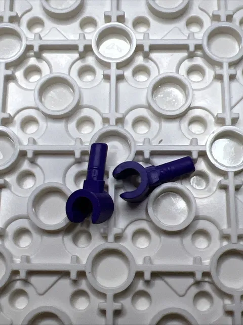 LEGO 983 Dark Purple Minifigure Replacement Hands x2 - 1 Pair