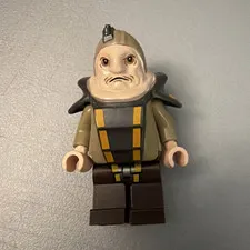 LEGO Star Wars Minifigure Unkar Plutt Gray Helmet