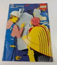 1990 Lego Idea Book 260 With Stickers  Ages 5-12