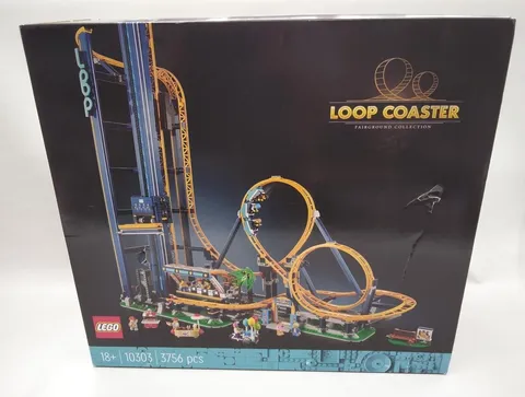LEGO Powered UP 10303 Large Rotating Roller Coaster Used