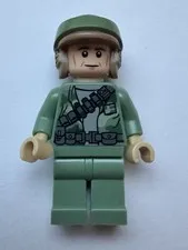 LEGO Star Wars Endor Rebel Trooper Minifigure sw0368 9489 Genuine
