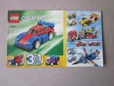 Lego Building Instructions Instruction Creator 31000, 3 in 1