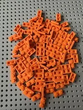LEGO 3023 Orange Plate 1x2 - 120 Pieces