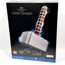 LEGO 76209 Marvel Avengers Thor's Hammer Mjolnir 979 Pieces 18+ New Sealed