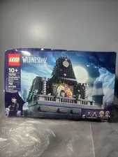 LEGO Wednesday 76786 Morticia’s Cottage Building Set Sealed Box, Damaged Box