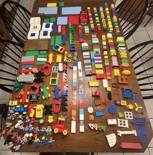 HUGE lot of LEGO DUPLO Building Blocks Bricks Disney + Figures Vehicles