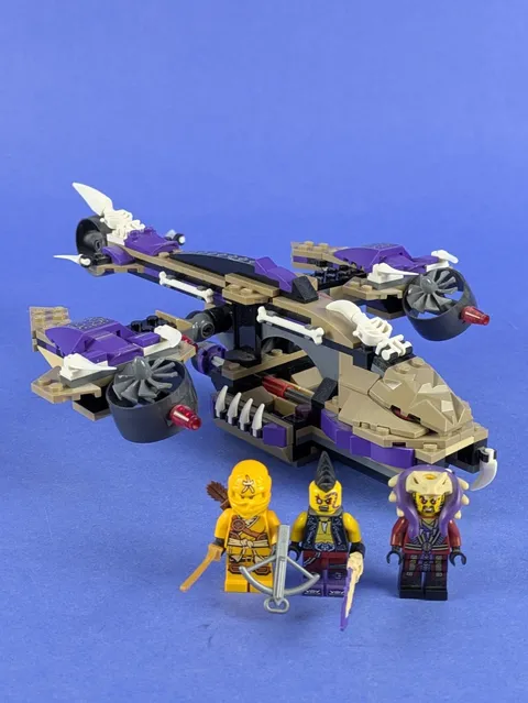 LEGO NINJAGO Condrai Copter Attack 70746 Incomplete Set Pre-Owned
