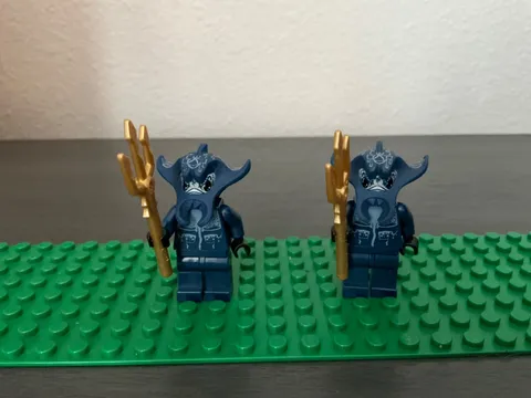 (2) LEGO Atlantis Manta Warrior Minifigures atl003 8059 8073 8075 8077