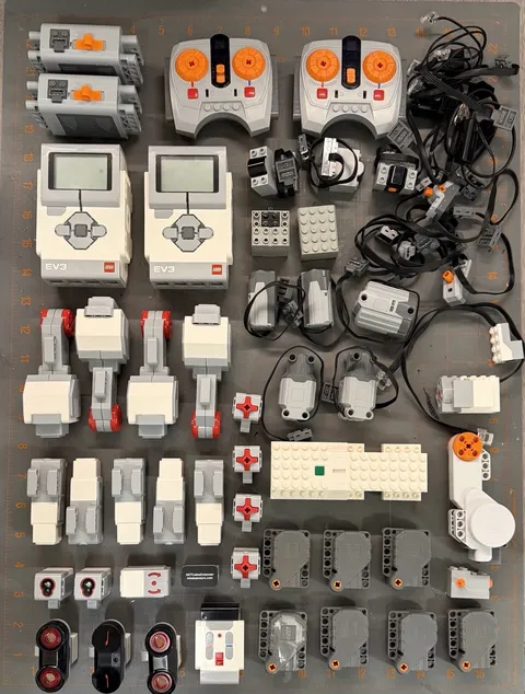 LEGO MINDSTORM Ev3 And Power Functions Motors - Motors Sensors And Power Bricks!