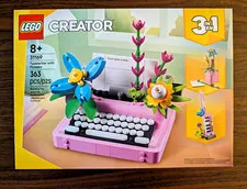 LEGO Creator 3 in 1: Typewriter with Flowers (31169) 363 pcs 8+