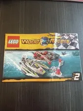 LEGO World Racers 8897 Jagged Jaws Reef Instruction Manual Only