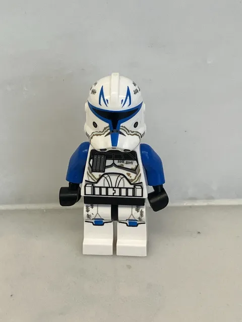 Lego Star Wars Captain Rex Minifigure 75012 BARC Speeder 2013 (incomplete)