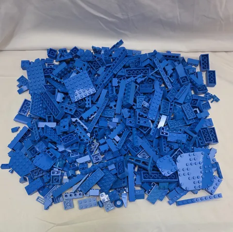 LEGO Bulk 1.5lbs BLUE Authentic Blocks Plates & More!