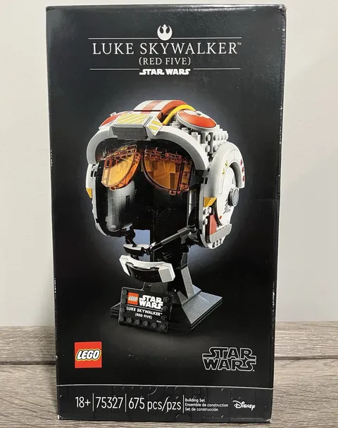 LEGO Star Wars Luke Skywalker Red Five Helmet 75327 675 pcs 18+