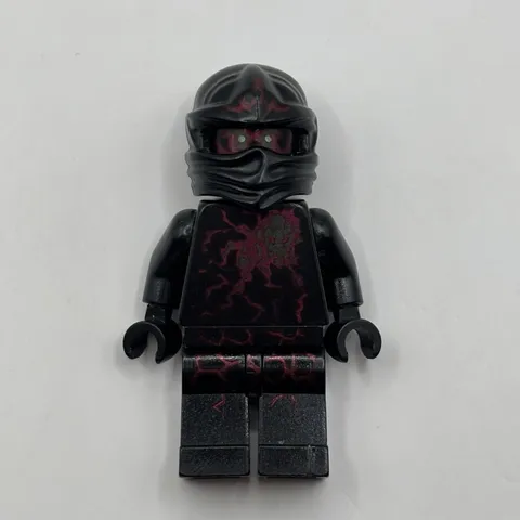 LEGO Minifigure Ninjago Rise of the Snakes Cole NRG NJO0057 9572 Damaged
