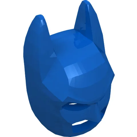 LEGO® Part 10113 - Mask Batman Cowl (Angular Ears, Pronounced Brow) Batman