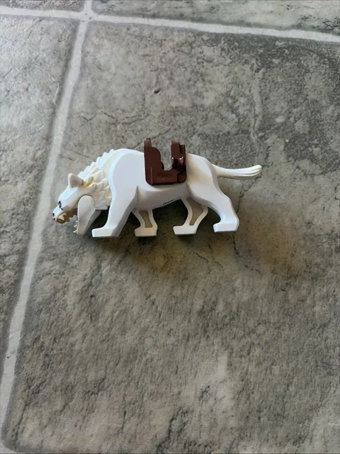 LEGO THE HOBBIT LORD OF RINGS WARG 79002 WHITE WOLF MINI FIG MINIFIGURE TOY LOTR
