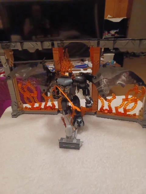 LEGO Icons the Lord of the Rings: Balrog Book Nook 10367 No Box.
