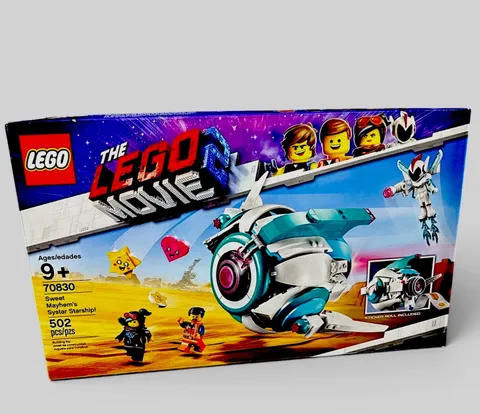 Lego The LEGO Movie 2 Sweet Mayhem's Systar Starship 70830 New Sealed Building