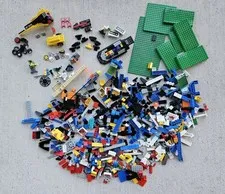 Vintage Lego Mixed Sets, Parts & Pieces Lot e.g. 5542, 890, 7171 +, Not Complete