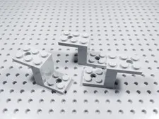 LEGO Lot of 3 Light Bluish Gray 5x2x2-1/3 Brackets BC