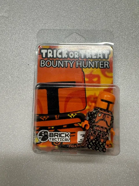 Lego Star Wars Custom Bounty Hunter Halloween Uv Print Rare Limited Mandalorian