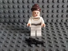 Lego 9495 Star Wars Leia Minifigure - Used - No Cape