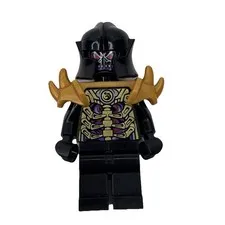 Lego Ninjago Overlord Minifigure 70728 Golden Master Rare READ