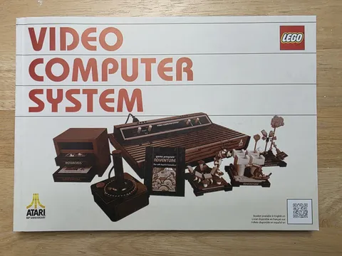 LEGO 10306 Atari 2600 Instruction Manual/Book Only