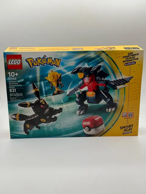 Lego Pokemon Smart Play Set 72165 Umbreon vs. Garchomp Championship Battle NEW