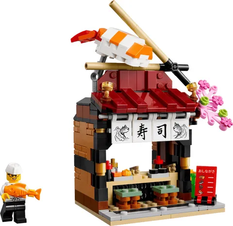 LEGO 40906 Restaurants of the World: Japan, NEW, RETIRED, GENUINE!