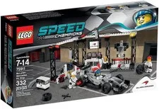 LEGO Speed Champions 75911 McLaren Mercedes Pit Stop Building Set