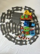 LEGO DUPLO 10810 Push Train Track System Complete Railroad Train Set