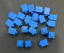 LEGO 1x1 Brick Part 3005 Lot of 22 Blue Replacement PIeces