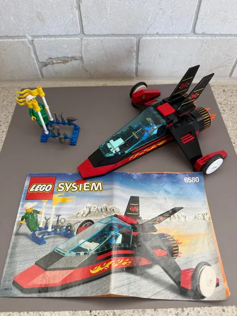 LEGO 6580 Land Jet 7 Complete w/ Minifigures Instructions Vintage 1998