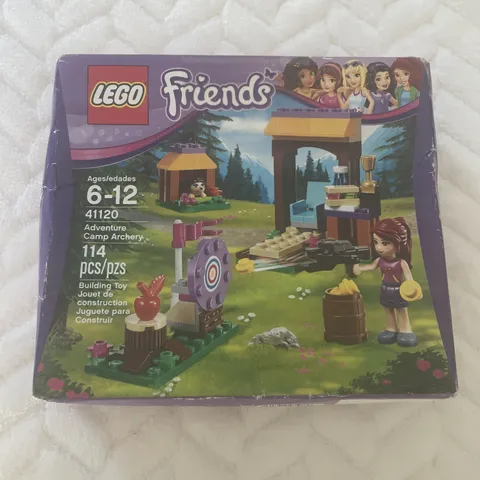 LEGO FRIENDS RETIRED ADVENTURE CAMP ARCHERY   SET # 41120 NIB