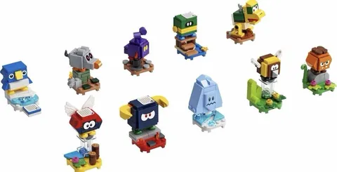 Complete Set of (10) Lego Super Mario Series 4 Characters 71402 New 2022