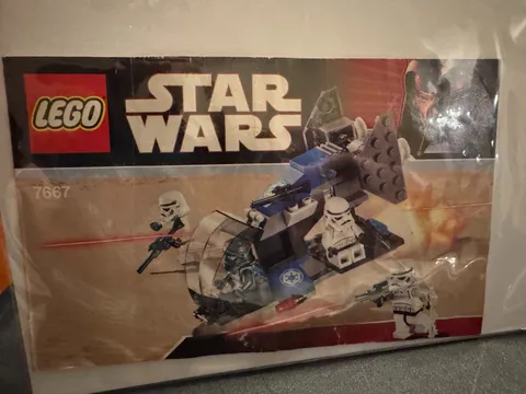 LEGO Star Wars Imperial Dropship 7667 Instruction Manual ONLY Retired 2008
