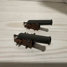 LEGO Pirates of the Caribbean Cannon Reddish Brown For Black Pearl 4184, Lot 2