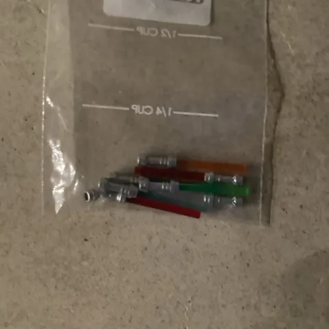 LEGO Lightsaber Blade/Rod Parts Bulk Lot 4pc Red Green Orange Gray