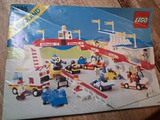 Lego 6395 Victory Lap Raceway Instruction Manual Used No Bricks Legoland