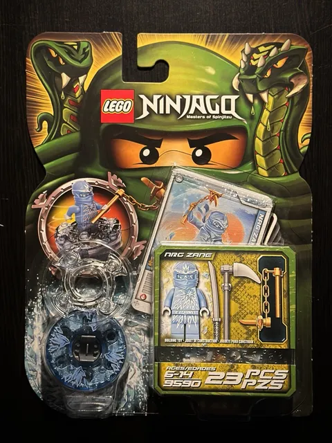 [LEGO] Ninjago Masters of Spinjitzu NRG Zane (9590) *NEW!* Retired/Discontinued