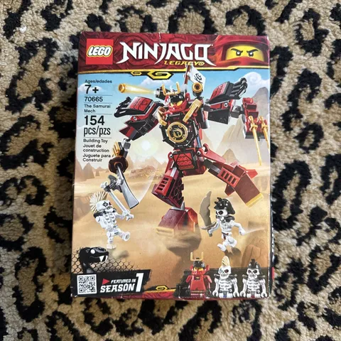 LEGO NINJAGO Legacy The Samurai Mech 70665 Complete Set Minifigures & Box SEALED