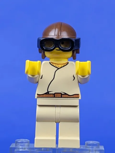 LEGO Star Wars Anakin Skywalker (Brown Aviator Cap) sw0007 7141