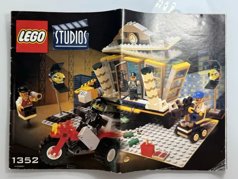 Lego Studios Explosion Studio (1352) Instruction Booklet Only