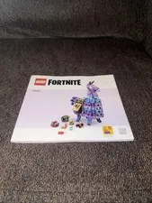 Lego Fortnite 77071 Supply Llama Instruction Manual Only