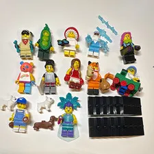 LEGO Minifigures CMF series Mixed Lot w/ Accessories & Animals