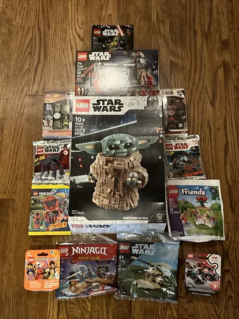 Lego Star Wars Retired Set Lot  & Polybag/CMF Lot New/Sealed